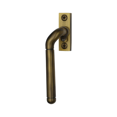 M Marcus - Heritage Brass - Lockable Espagnolette - Left Hand; #finish_antique-brass