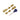 M Marcus - Heritage Brass - Sash Window Stop (pair) with key; #finish_polished-brass