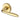 M Marcus - Heritage Brass - Sutton Door Handles on Round Rose - Standard - Pair; #finish_polished-brass