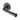 M Marcus - Heritage Brass - Colonial Door Handles on Round Rose - Standard - Pair; #finish_matt-bronze