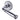 M Marcus - Heritage Brass - Lincoln Door Handles on Round Rose; #finish_polished-chrome