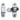 M Marcus - Heritage Brass - Hook and Plate Fastener; #finish_satin-chrome