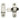 M Marcus - Heritage Brass - Hook and Plate Fastener; #finish_satin-nickel