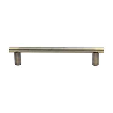 M Marcus - Heritage Brass - Round Bar Door Pull Handle - V2059 - 336mm; #finish_antique-brass