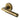 M Marcus - Heritage Brass - Bauhaus Door Handles on Round Rose; #finish_antique-brass