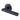 M Marcus - Heritage Brass - Bauhaus Mitre Door Handles on Round Rose - Knurled - Pair; #finish_matt-black