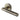 M Marcus - Heritage Brass - Bauhaus Mitre Door Handles on Round Rose - Reeded - Pair; #finish_antique-brass