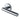 M Marcus - Heritage Brass - Bauhaus Mitre Door Handles on Round Rose - Reeded - Pair; #finish_polished-chrome