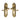 M Marcus - Heritage Brass - Meridian Door Handles - Euro Lock - Pair; #finish_antique-brass