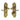 M Marcus - Heritage Brass - Meridian Door Handles - Bathroom - Pair; #finish_antique-brass