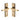 M Marcus - Heritage Brass - Victoria Door Handles - Lock - Pair; #finish_antique-brass