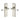 M Marcus - Heritage Brass - Victoria Door Handles - Lock - Pair; #finish_satin-nickel
