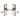 M Marcus - Heritage Brass - Victoria Door Handles - Short Plate - Latch - Pair; #finish_satin-nickel