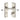 M Marcus - Heritage Brass - Victoria Door Handles - Bathroom - Pair; #finish_satin-nickel