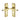 M Marcus - Heritage Brass - Victoria Door Handles - Euro Lock - Pair; #finish_polished-brass