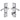 M Marcus - Heritage Brass - Sophia Door Handles - Bathroom - Pair; #finish_polished-chrome