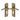 M Marcus - Heritage Brass - Sophia Door Handles - Euro Lock - Pair; #finish_antique-brass