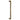 M Marcus - Heritage Brass - Apollo Door Pull Handle - 432mm CTC; #finish_antique-brass
