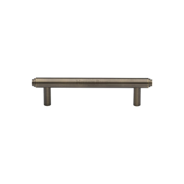 M Marcus - Heritage Brass - Step Cabinet Pull Handle - Bar - 96mm CTC; #finish_antique-brass