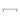 M Marcus - Heritage Brass - Hexagon Cabinet Pull Handle with Rose - Bar - 160mm CTC; #finish_polished-nickel-finish
