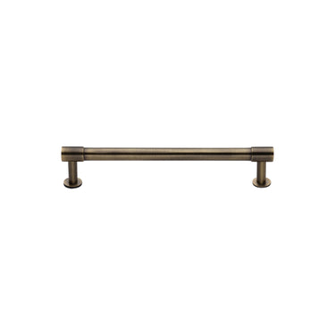 M Marcus - Heritage Brass - Phoenix Cabinet Pull Handle with Rose - Bar - 96mm CTC; #finish_antique-brass