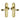 M Marcus - Heritage Brass - Gloucester Door Handles - Lock - Pair; #finish_polished-brass