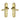 M Marcus - Heritage Brass - Sutton Door Handles - Lock - Pair; #finish_polished-brass