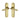 M Marcus - Heritage Brass - Sutton Door Handles - Latch - Pair; #finish_polished-brass