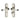M Marcus - Heritage Brass - Gloucester Door Handles - Bathroom - Pair; #finish_satin-nickel