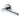 M Marcus - Heritage Brass - Metro Mid Century Door Handles on Round Rose; #finish_polished-chrome