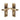 M Marcus - Heritage Brass - Windsor Door Handles - Lock - Pair; #finish_antique-brass