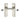 M Marcus - Heritage Brass - Windsor Door Handles - Lock - Pair; #finish_satin-nickel