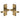 M Marcus - Heritage Brass - Windsor Door Handles - Short Plate - Latch - Pair; #finish_antique-brass