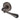 M Marcus - Heritage Brass - Roma Door Handles on Round Rose - Standard - Pair; #finish_matt-bronze