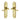 M Marcus - Heritage Brass - Savoy Door Handles - Long Plate - Lock - Pair; #finish_polished-brass