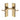 M Marcus - Heritage Brass - Bedford Door Handles - Latch - Pair; #finish_antique-brass