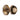 M Marcus - Heritage Brass - Octagon Centre Door Knob - Domed - 2 1/2"; #finish_antique-brass
