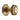 M Marcus - Heritage Brass - Octagon Centre Door Knob - Stepped - 3"; #finish_antique-brass