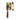 M Marcus - Heritage Brass - Mortice & Hook Plate Reeded Casement Fastener ; #finish_antique-brass