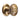 M Marcus - Heritage Brass - Round Centre Door Knob - 3"; #finish_antique-brass