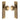 M Marcus - Heritage Brass - Beehive Reeded Mortice Knobs on Plate  - Latch - Pair; #finish_antique-brass