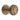 M Marcus - Heritage Brass - Reeded Mortice Door Knobs; #finish_antique-brass