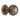 M Marcus - Heritage Brass - Reeded Cabinet Knob with Base - 32mm; #finish_antique-brass