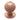 M Marcus - Heritage Brass - Reeded Cabinet Knob with Base - 32mm; #finish_satin-rose-gold