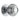 M Marcus - Heritage Brass - Reeded Cabinet Knob with Base - 38mm; #finish_polished-chrome
