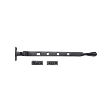 M Marcus - Heritage Brass - Casement Window Stay - Ball Design - 10"; #finish_matt-black