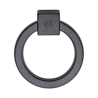 M Marcus - M.Marcus Architectural Hardware - Cabinet Ring Pull; #finish_matt-black