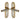 M Marcus - Heritage Brass - Vienna Door Handles - Lock - Pair; #finish_jupiter-split-finish