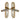 M Marcus - Heritage Brass - Vienna Door Handles - Euro Lock - Pair; #finish_jupiter-split-finish