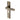 M Marcus - Heritage Brass - Delta Door Handles - Hammered - Euro Lock - Pair; #finish_antique-brass